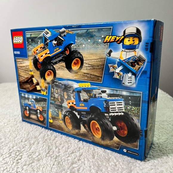 Lego City Monster Truck 60180 New-In-Box - Picture 1 of 8